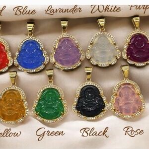 Gold Buddha Pendant Necklace